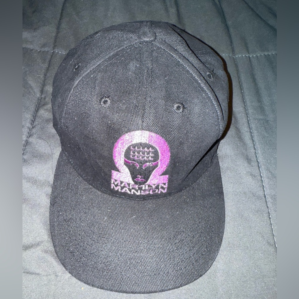 1998 Marilyn Manson Mechanical Animals Tour Hat -Vintage band hat